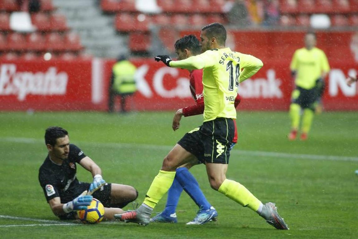 El Sporting de Gijón-Córdoba CF, en imágenes