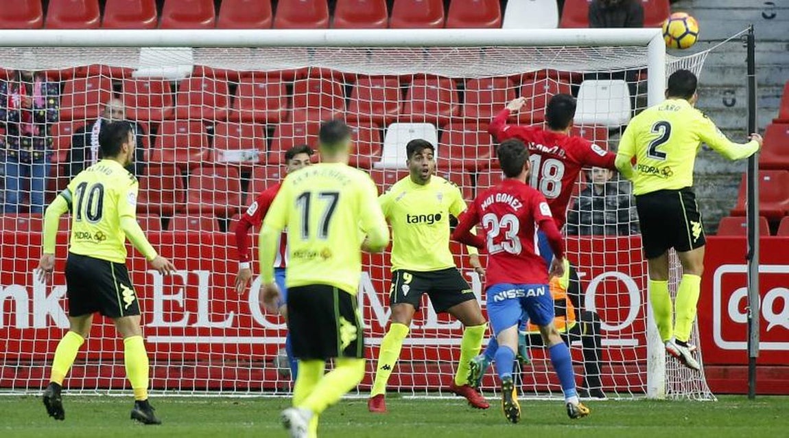 El Sporting de Gijón-Córdoba CF, en imágenes