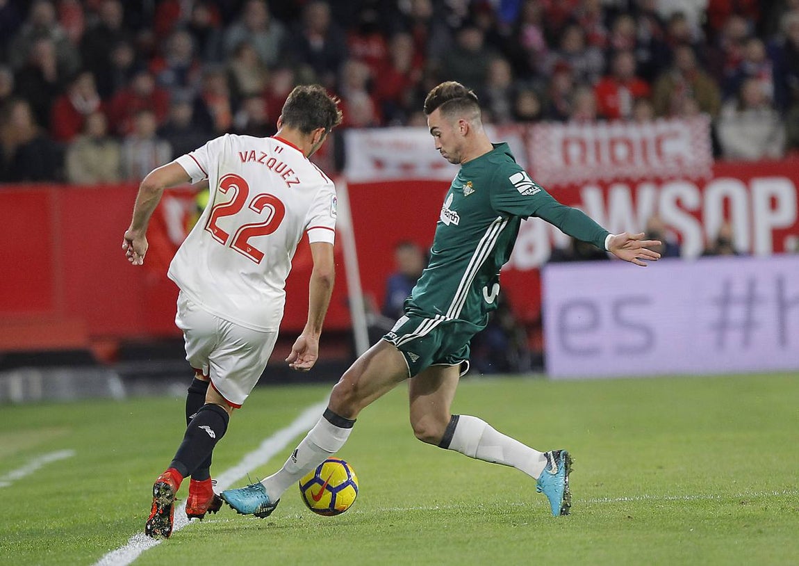 Las imágenes más trepidantes del derbi Sevilla FC-Real Betis