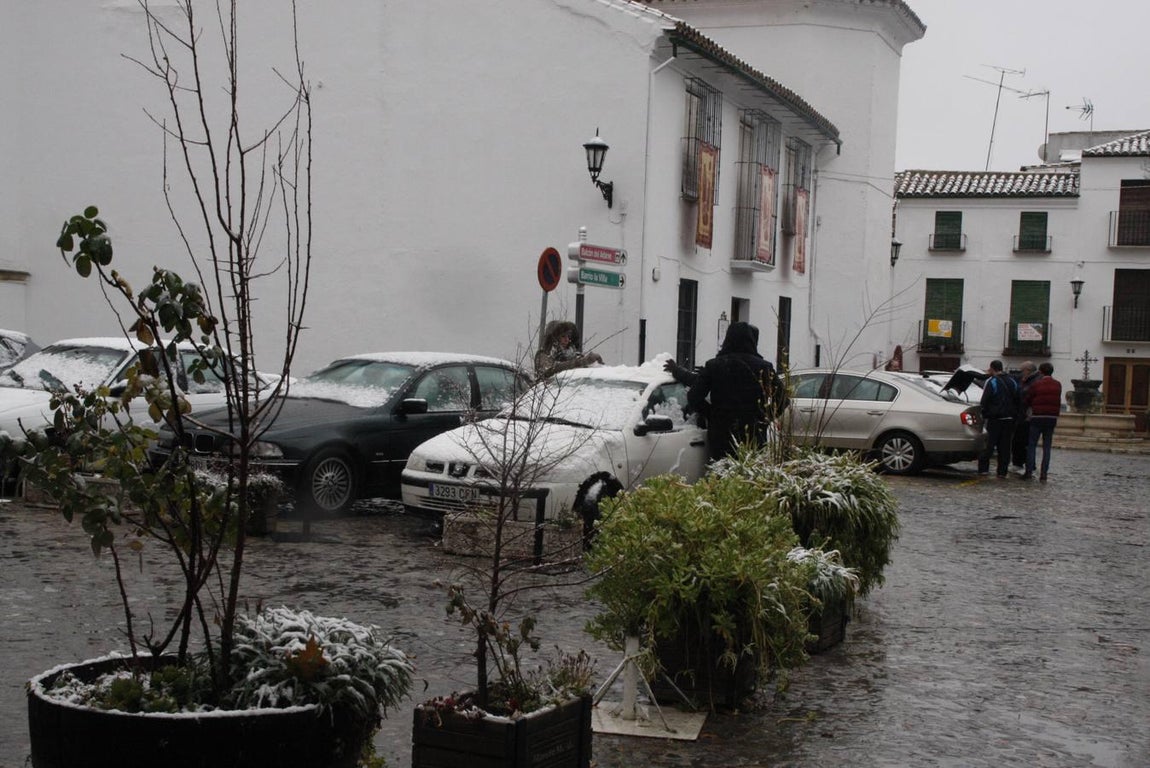 La primera nevada del año en Córdoba, en imágenes