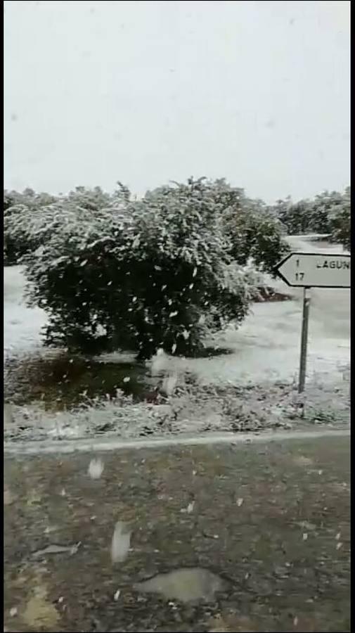 La primera nevada del año en Córdoba, en imágenes