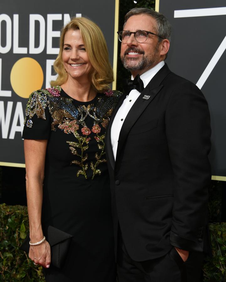 Nancy y Steve Carell. 