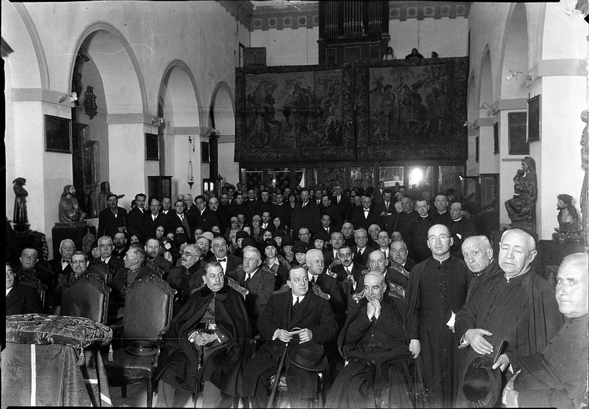 Acto inaugural del museo el 29 de abril de 1929- Foto Rodríguez. Archivo Privado Antonio Pareja. 