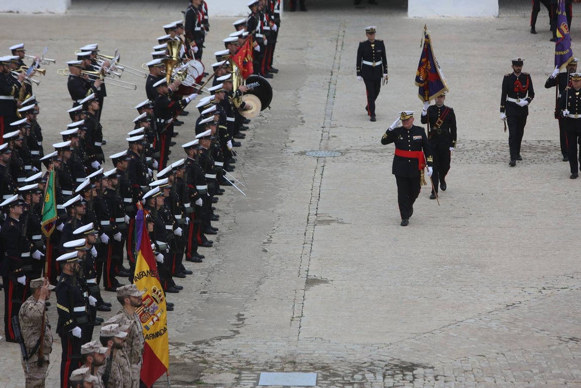 Despedida en el Tercio de Armada a los infantes de Marina que parten a Mali