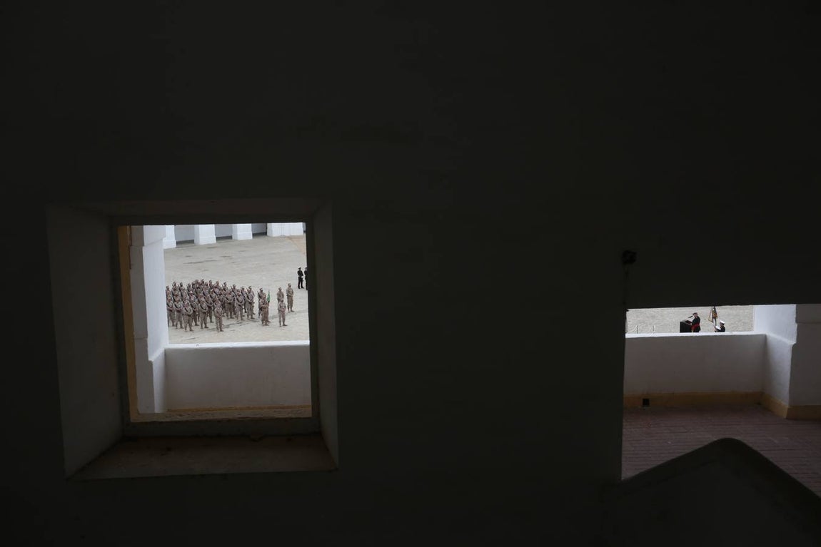 Despedida en el Tercio de Armada a los infantes de Marina que parten a Mali