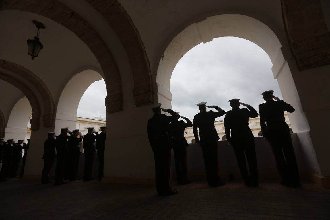 Despedida en el Tercio de Armada a los infantes de Marina que parten a Mali