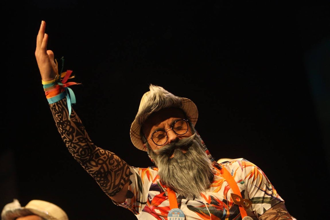 FOTOS: Chirigota Regreso del futuro en Preliminares. Carnaval de Cádiz 2018