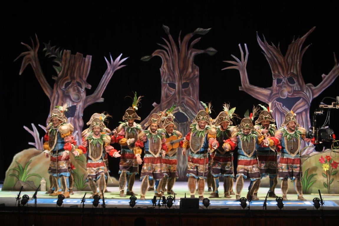 FOTOS: comparsa Se busca valientes preliminares COAC 2018