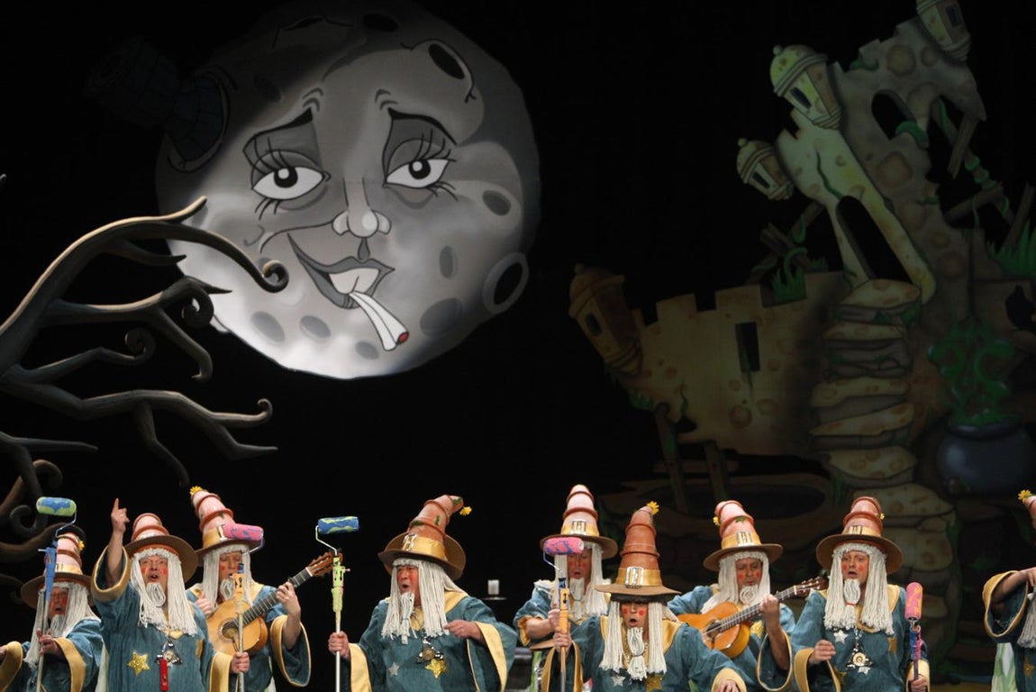 FOTOS: chirigota &#039;Los brujos titis&#039; en el COAC 2018