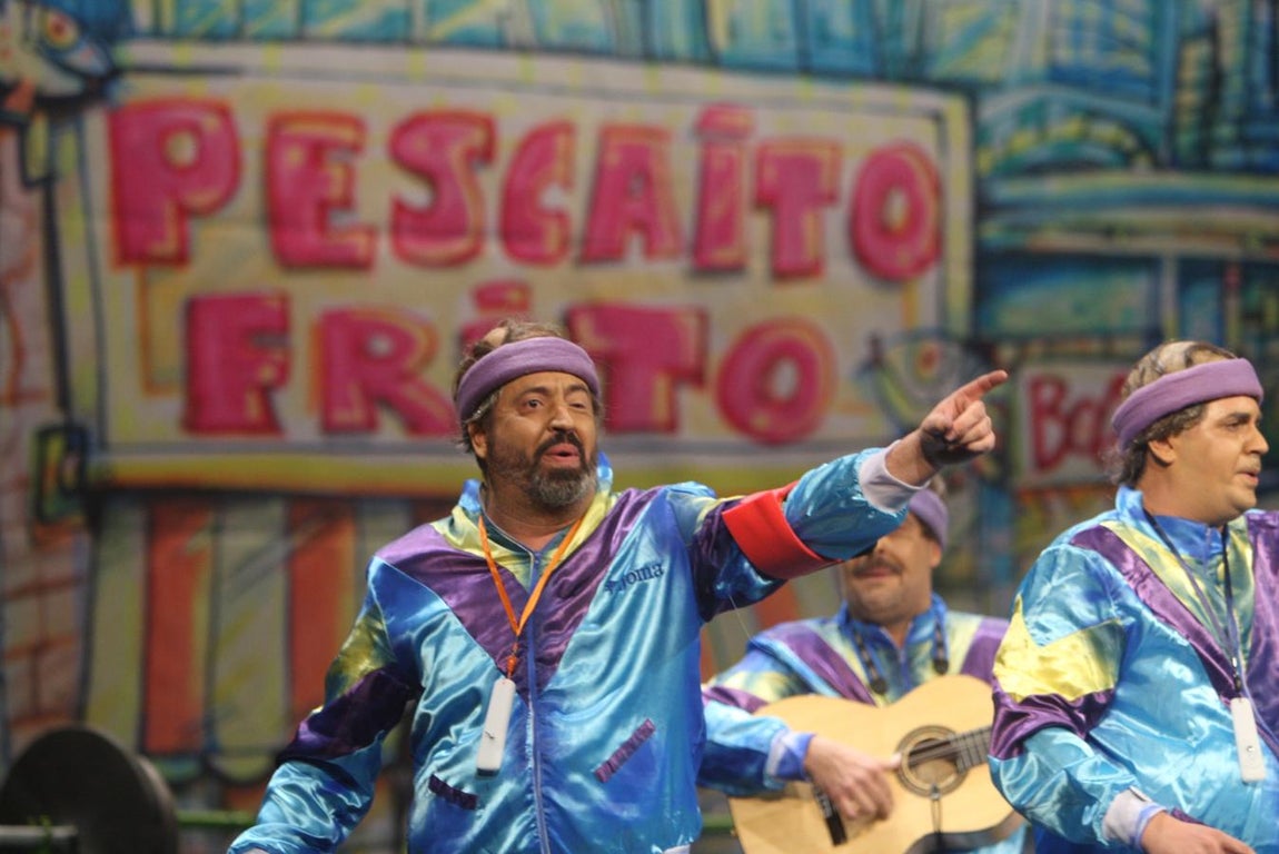 FOTOS: chirigota Los crazy de los 40 en el COAC 2018