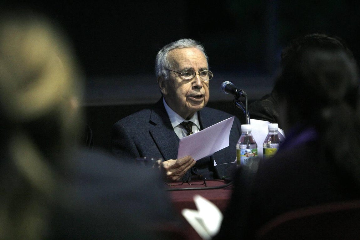 Conferencia inaugural de la Feria del Libro de 2009. 