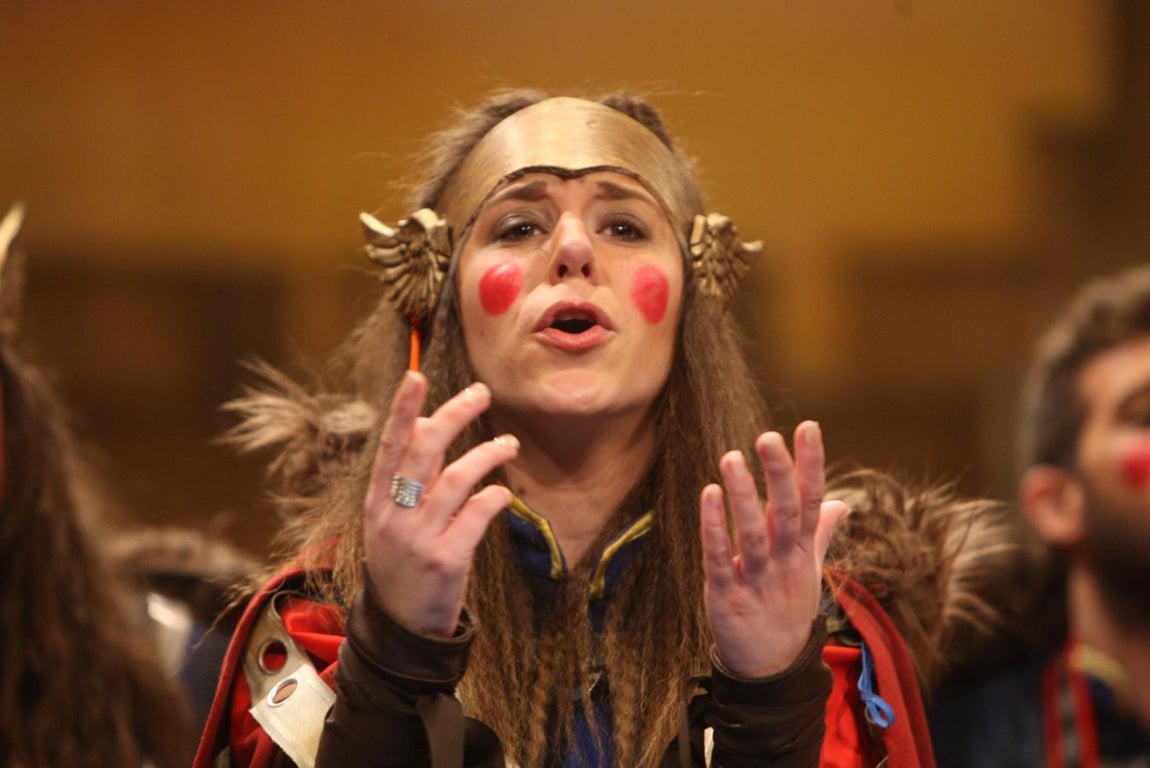 FOTOS: comparsa &#039;Las guerrilleras&#039; en el COAC 2018