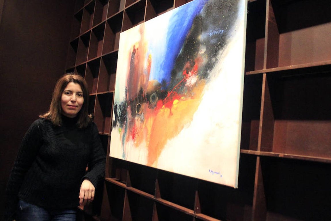 Raja Azaroual, en el Círculo de Arte de Toledo