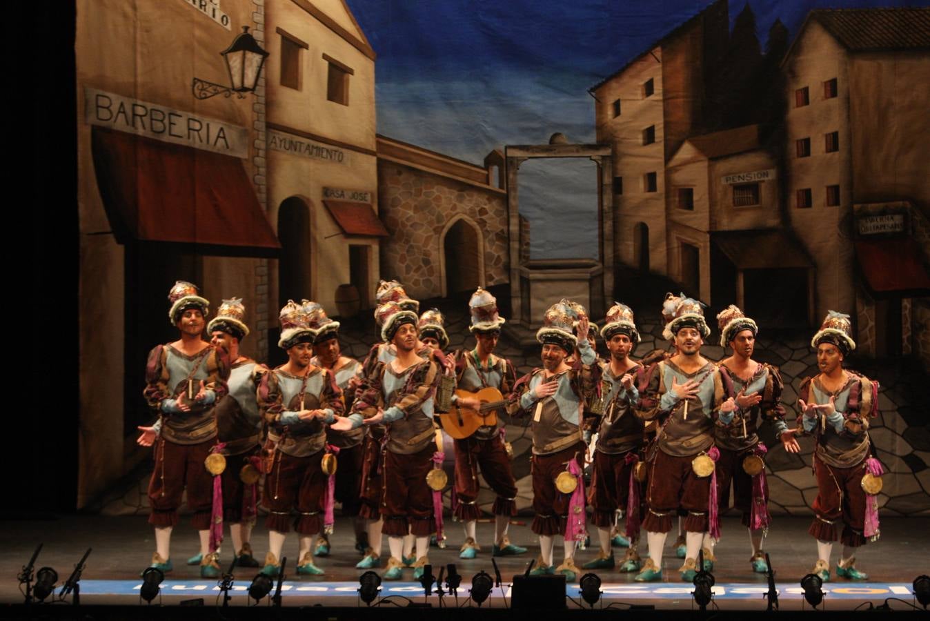 Carnaval de Cádiz 2018: la comparsa «El vendedor», en imágenes