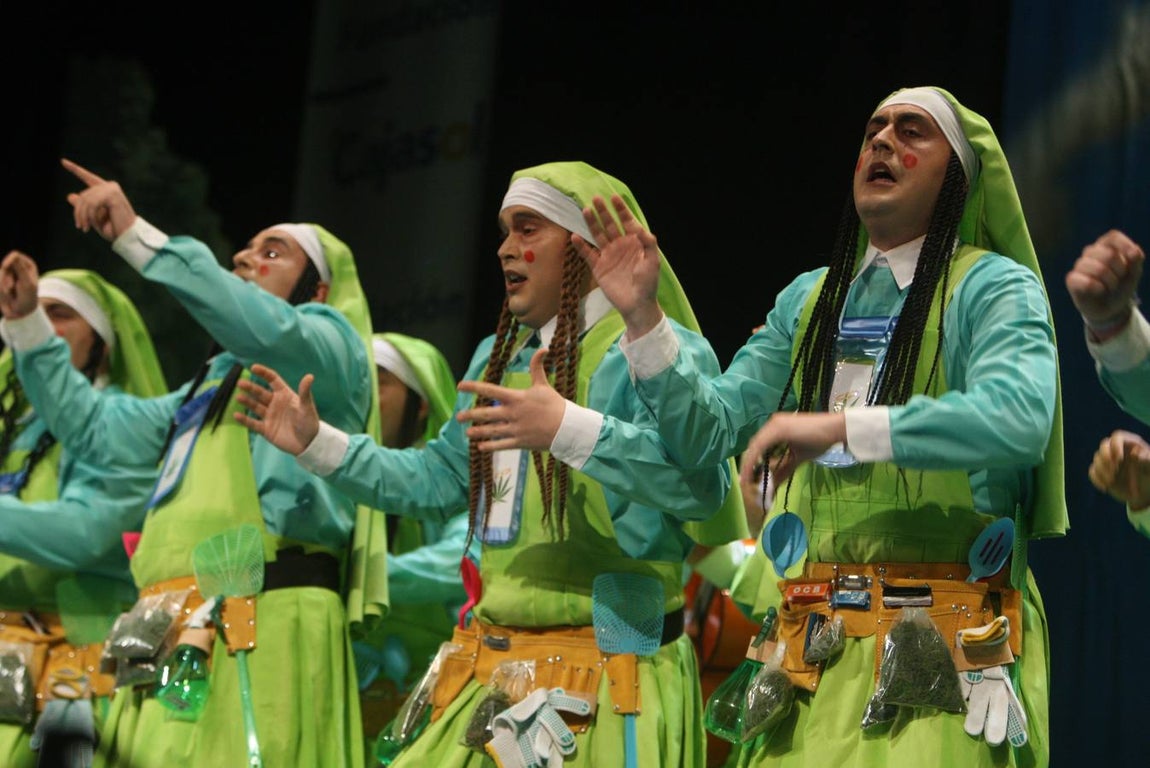 Chirigota Las del convento de Santa María ‘La Yerbabuena’ - Carnaval de Cádiz 2018