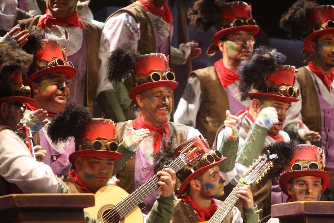 FOTO: coro Los chimenea en Preliminares del COAC 2018