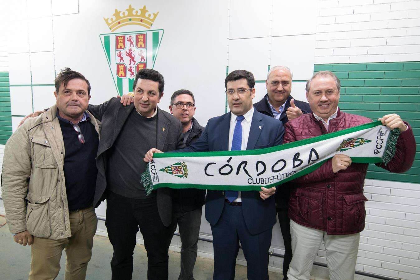 La venta del Córdoba CF a Jesús León, en imágenes