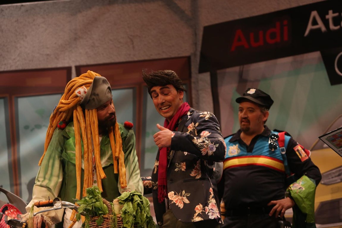 FOTOS: Lo mismo nos vemos en Elcano... El cuarteto del Gago en el Carnaval de Cádiz