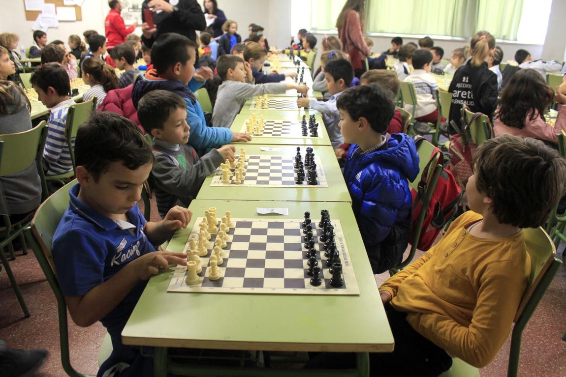 El campeonato de Ajedrez en edad escolar, en imágenes