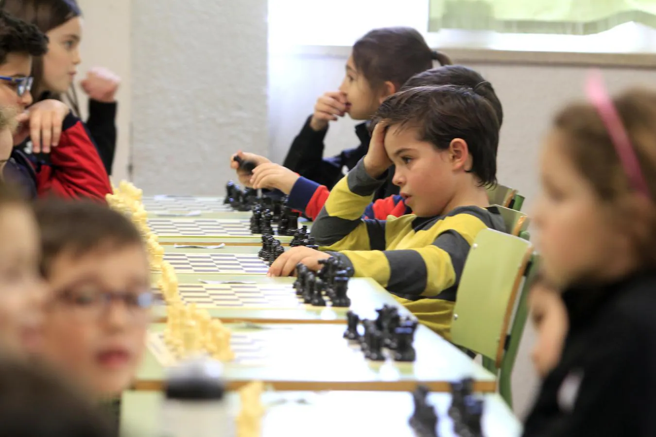 El campeonato de Ajedrez en edad escolar, en imágenes