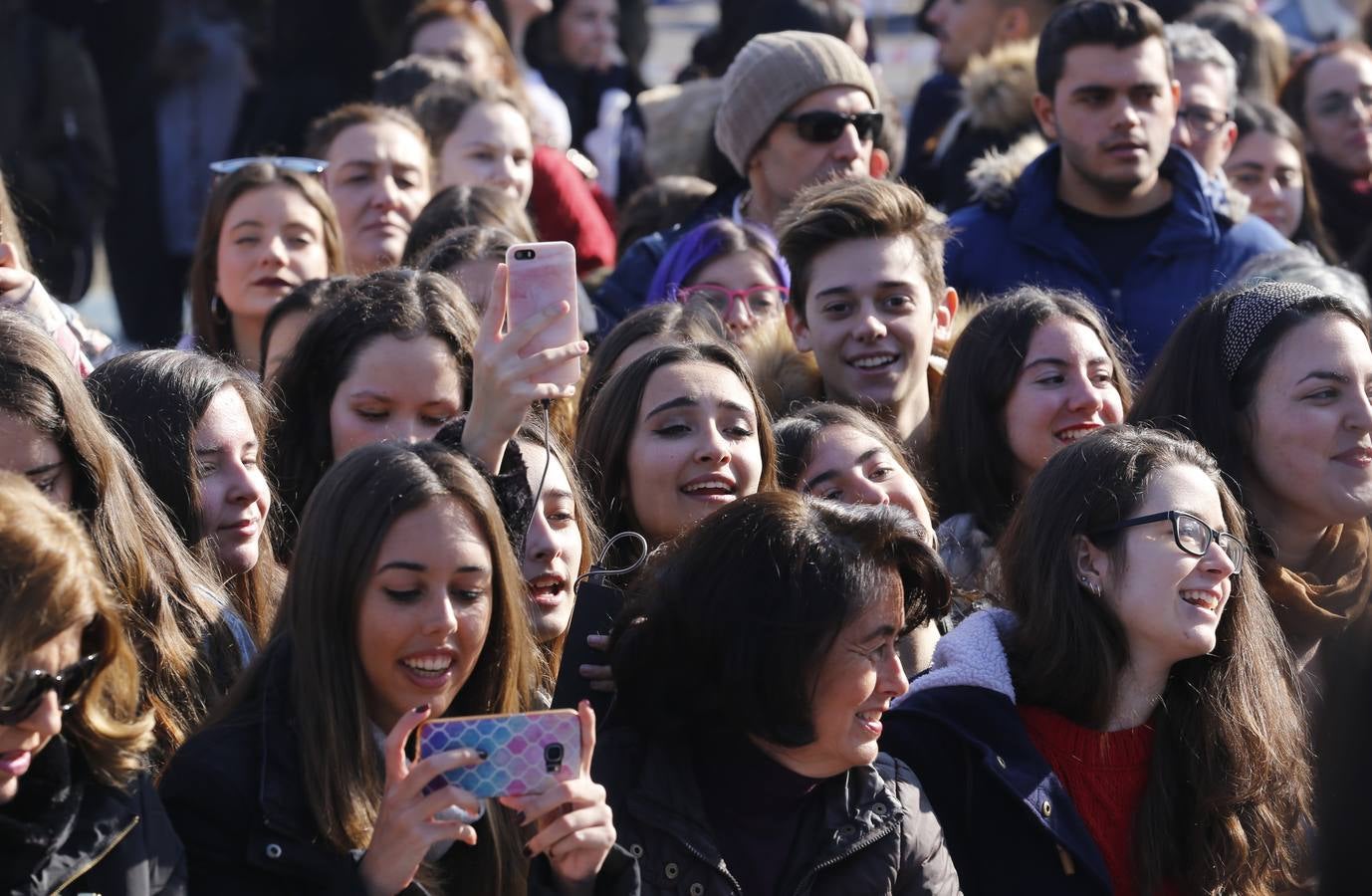 La firma de discos de los chicos de Operación Triunfo en Córdoba, en imágenes