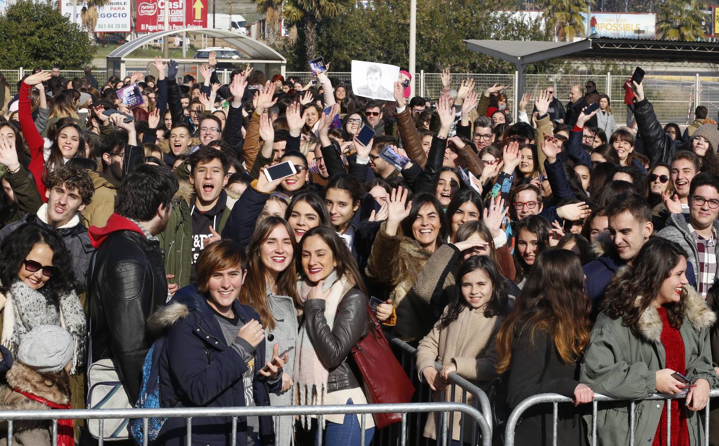 La firma de discos de los chicos de Operación Triunfo en Córdoba, en imágenes