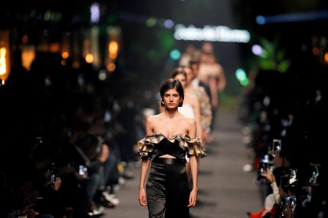 Todas las imágenes del desfile de Pedro del Hierro en la Mercedes-Benz Fashion Week de Madrid
