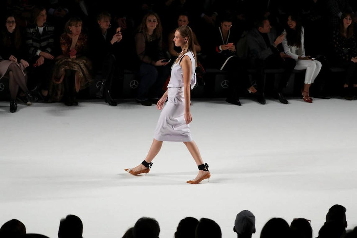 El desfile de Roberto Verino, en imágenes