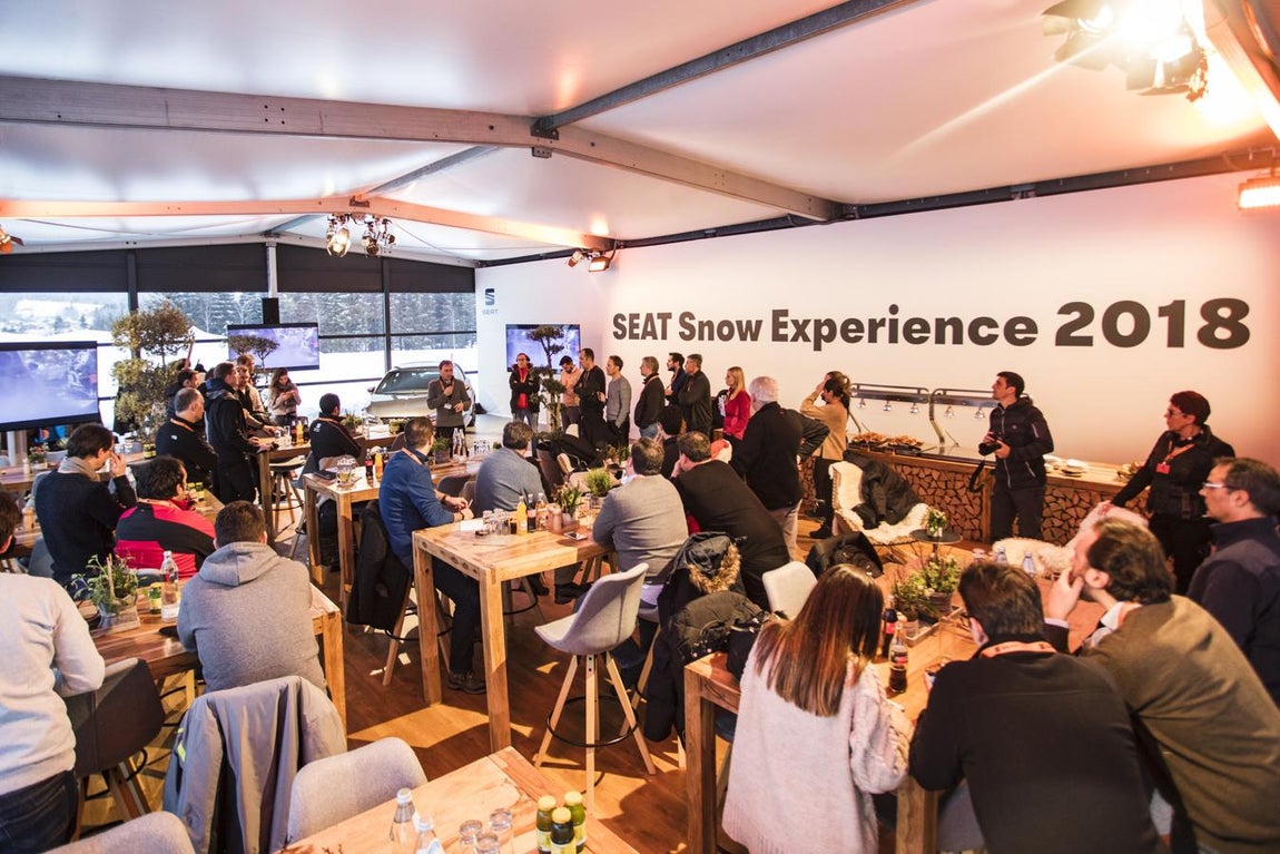 Fotogalería: el Ateca y el León X-Perience y Cupra, a prueba en la nieve