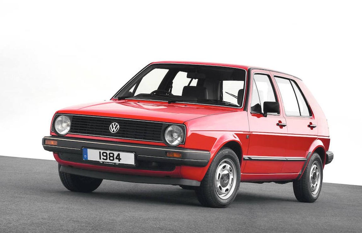Volkswagen Golf (1984). 