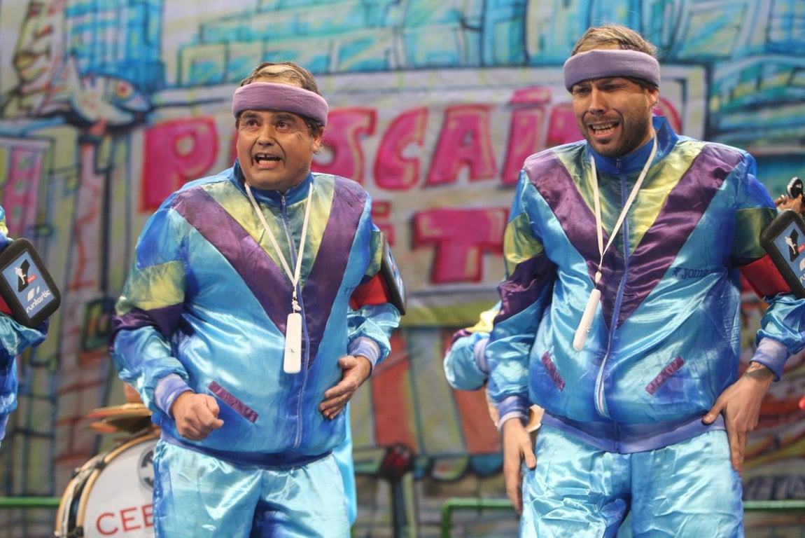 FOTOS: chirigota Los crazy de los 40 en el COAC 2018