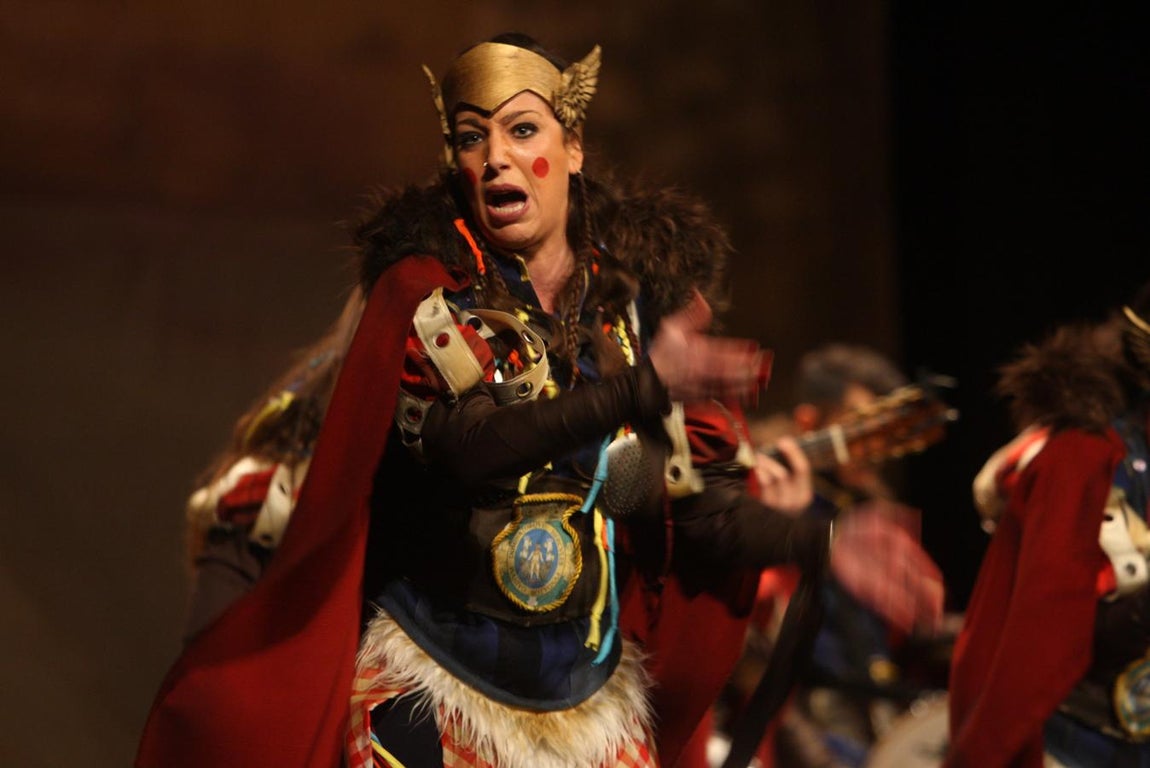 FOTOS: comparsa &#039;Las guerrilleras&#039; en el COAC 2018