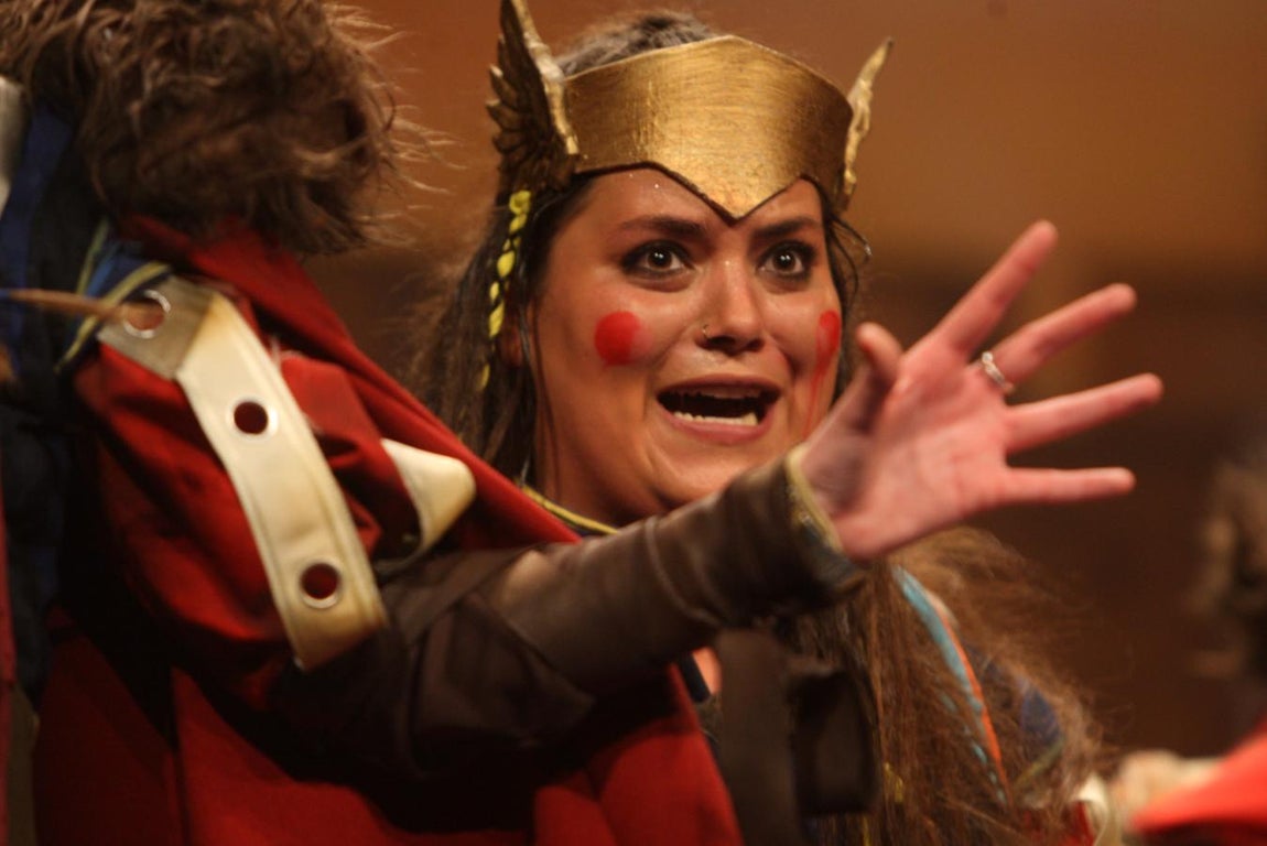 FOTOS: comparsa &#039;Las guerrilleras&#039; en el COAC 2018