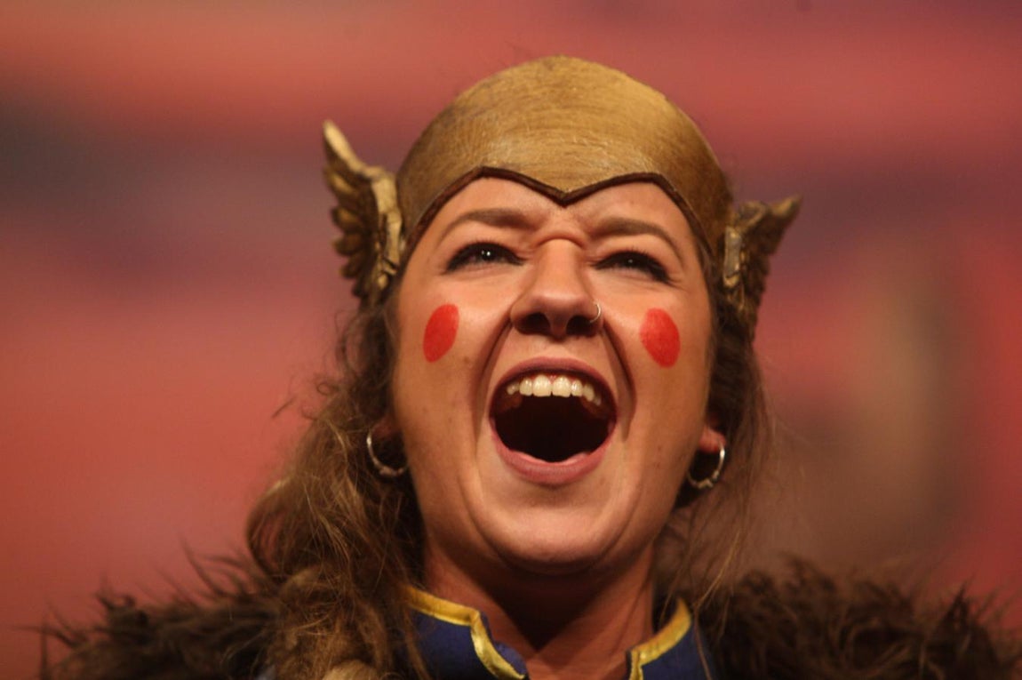 FOTOS: comparsa &#039;Las guerrilleras&#039; en el COAC 2018