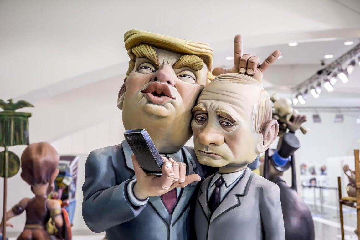 Puigdemont y el «procés» de Cataluña protagonizan las Fallas 2018 de Valencia. 