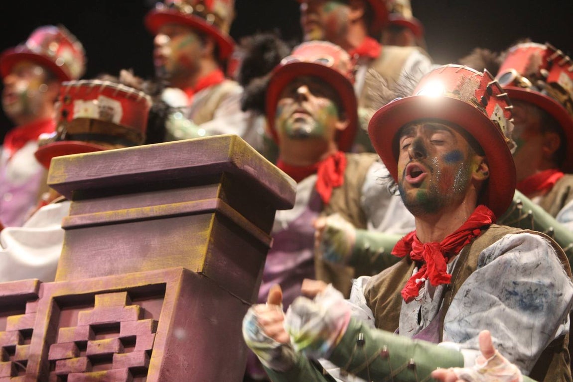 Pase de Cuartos de Los chimenea