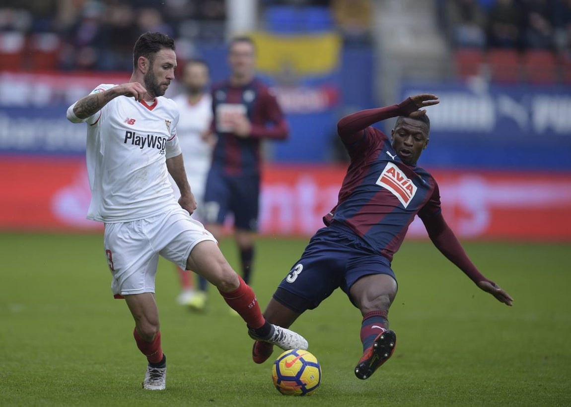 El Eibar - Sevilla, en imágenes