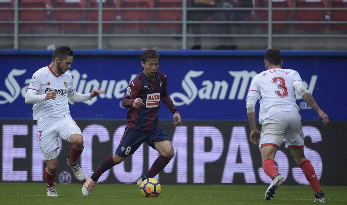 El Eibar - Sevilla, en imágenes