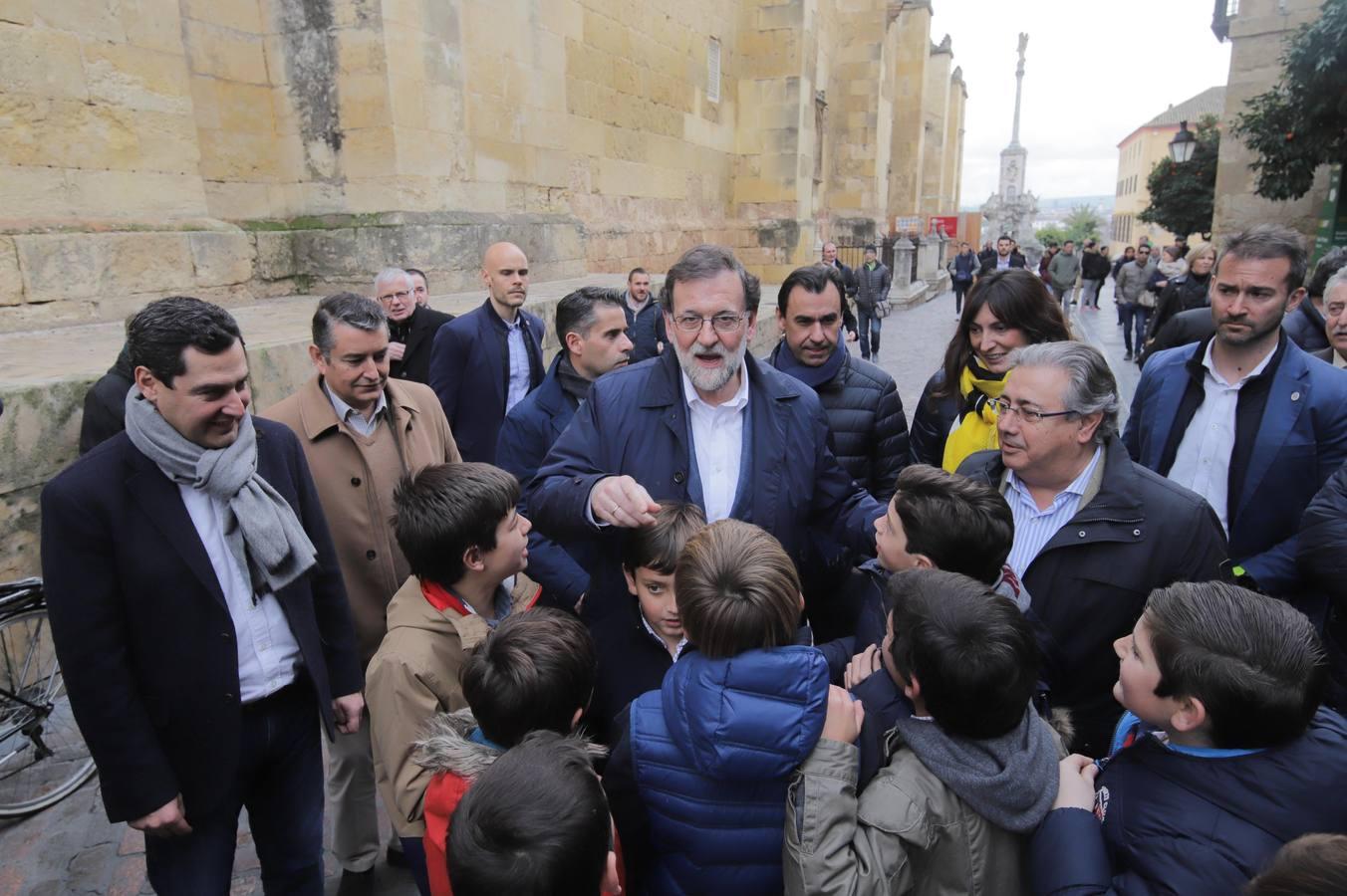 En imágenes, la visita del presidente del Gobierno de España a Córdoba