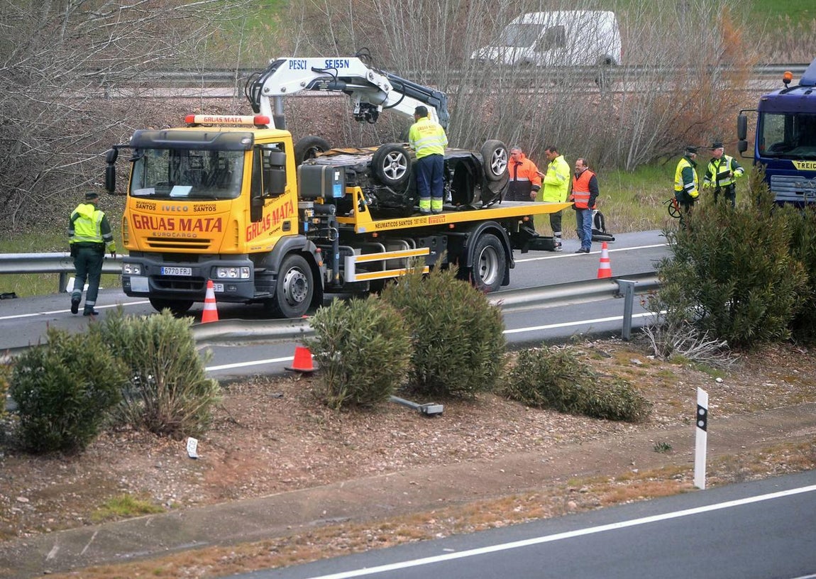 Las imágenes del accidente mortal en la A4 de Córdoba