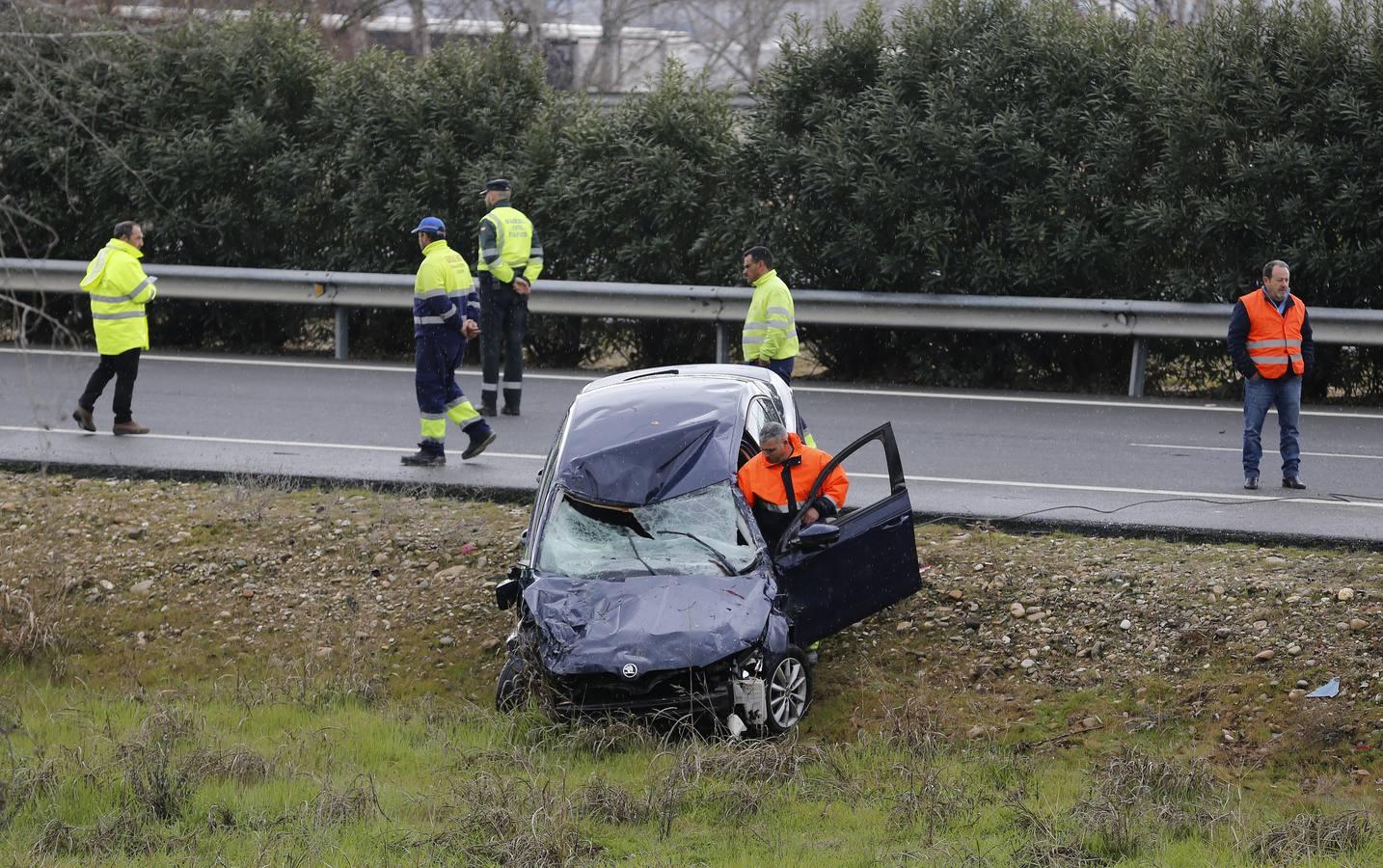 Las imágenes del accidente mortal en la A4 de Córdoba