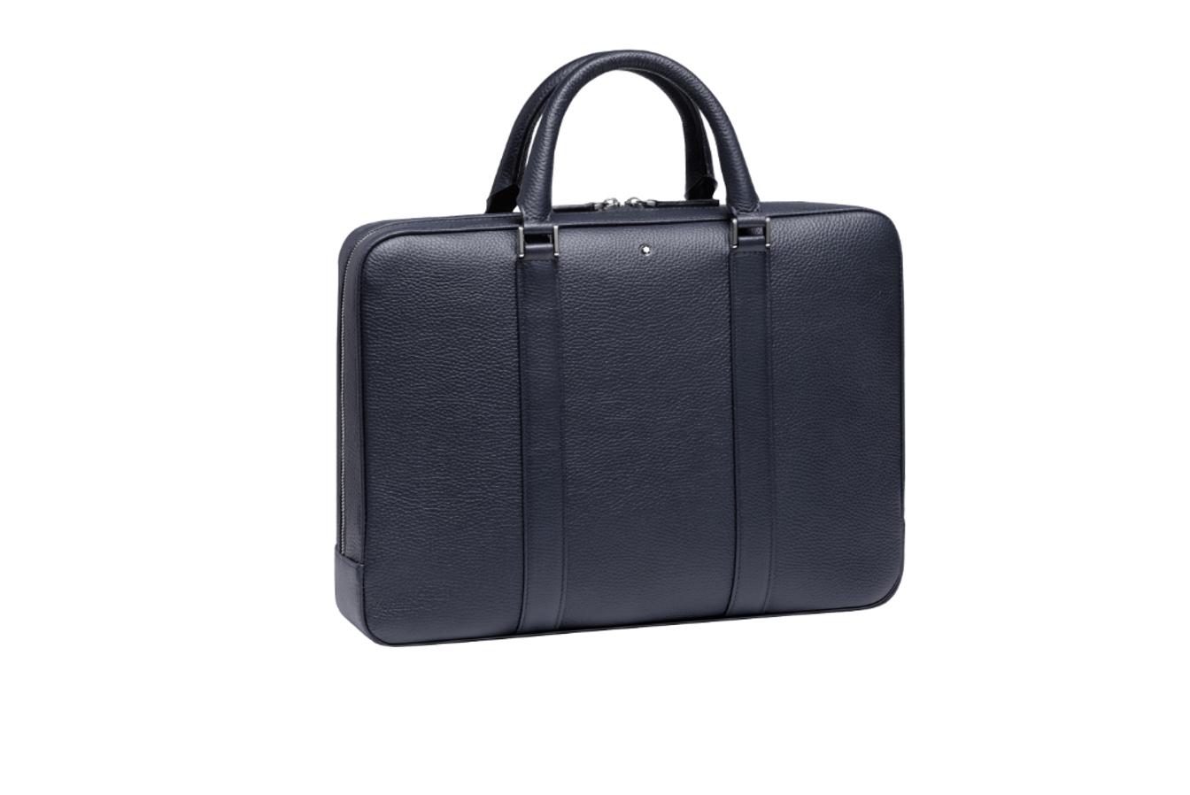 Para ejecutivos. Un maletín de piel es una opción práctica y elegante. Portadocumentos modelo Meisterstück Soft Grain. (Precio: 905 euros)