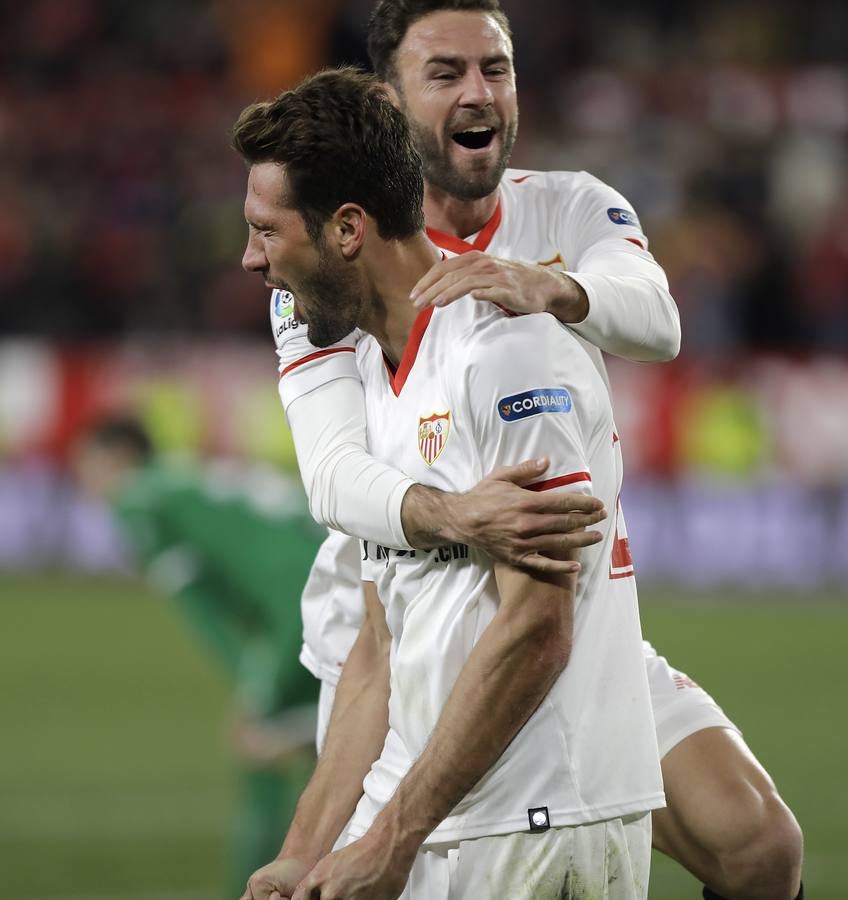 El pase a la final del Sevilla, en imágenes