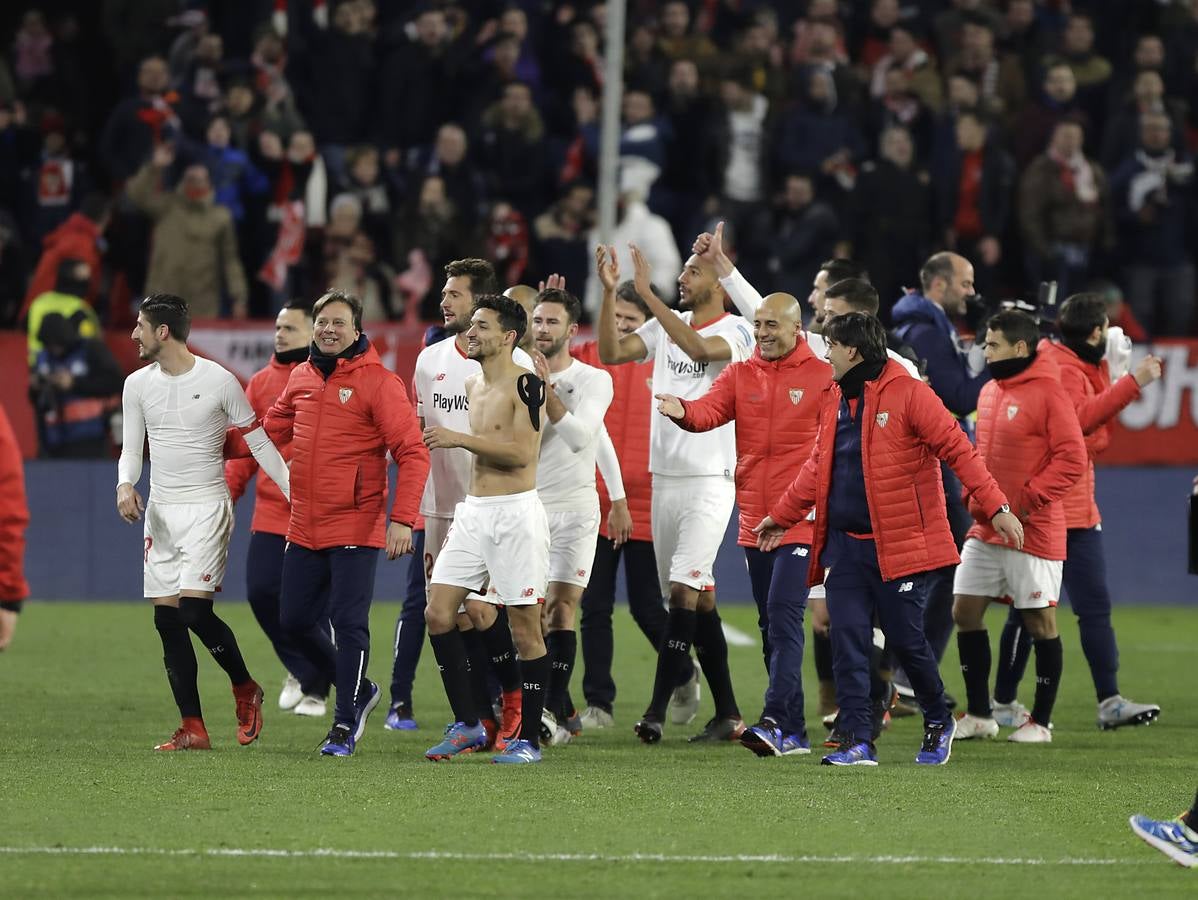 El pase a la final del Sevilla, en imágenes