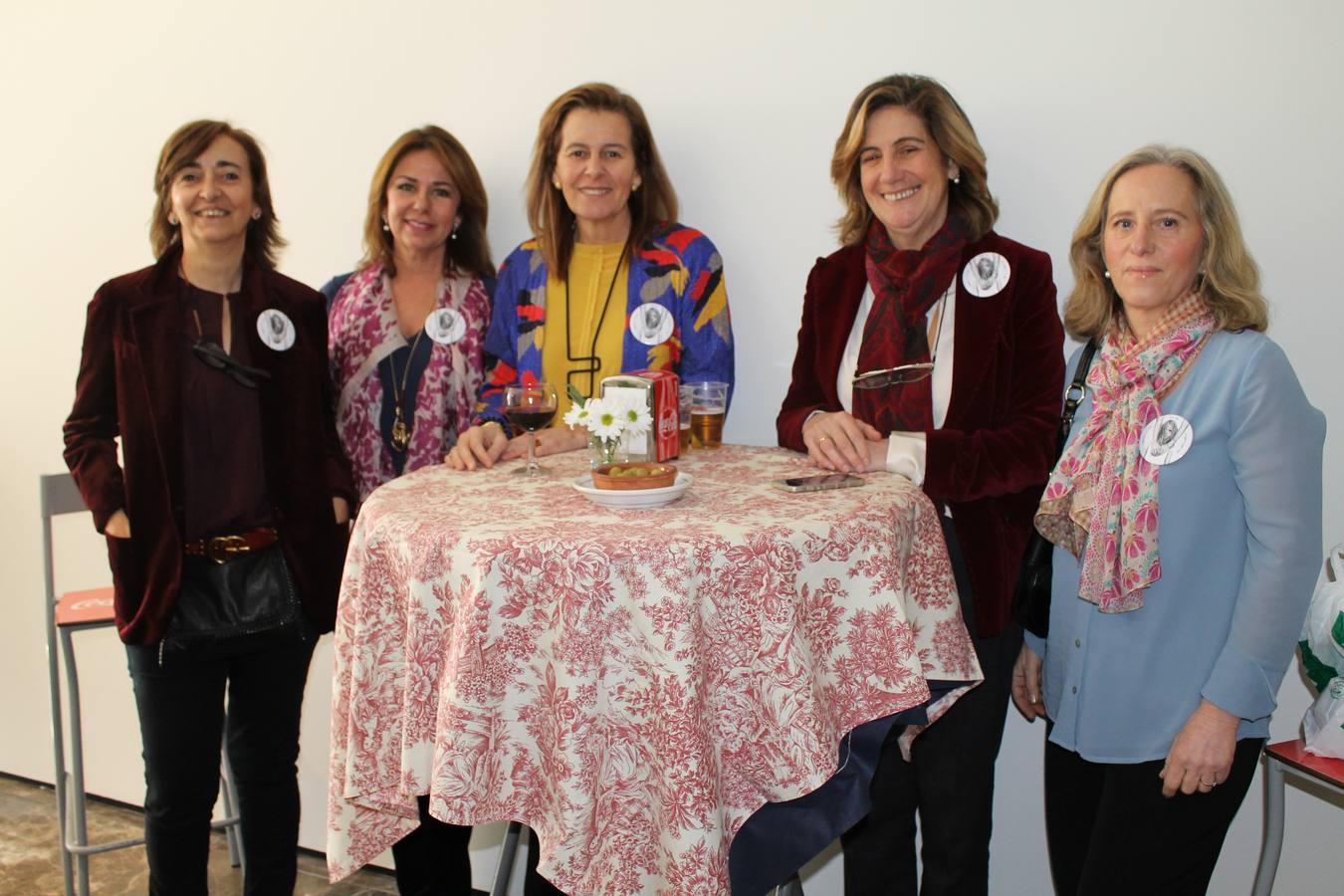 Pizco Ybarra, Macarena Blázquez, Mónica Gutiérrez, Carmen Mora-Figueroa y Ángela Olivar