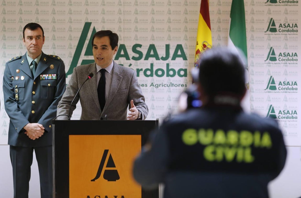 El homenaje de Asaja Córdoba a la Guardia Civil, en imágenes