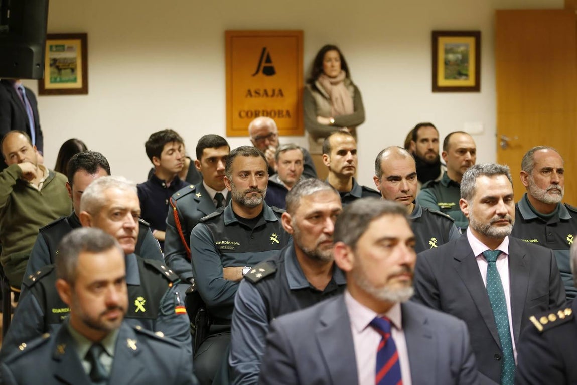 El homenaje de Asaja Córdoba a la Guardia Civil, en imágenes