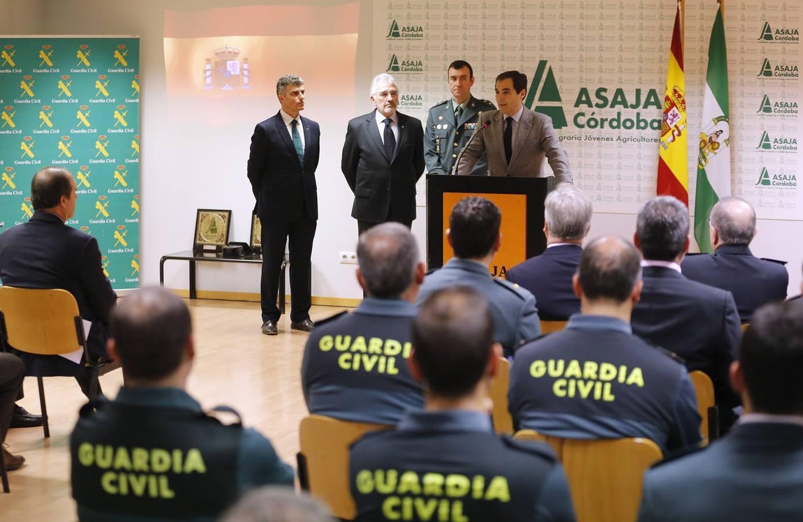 El homenaje de Asaja Córdoba a la Guardia Civil, en imágenes