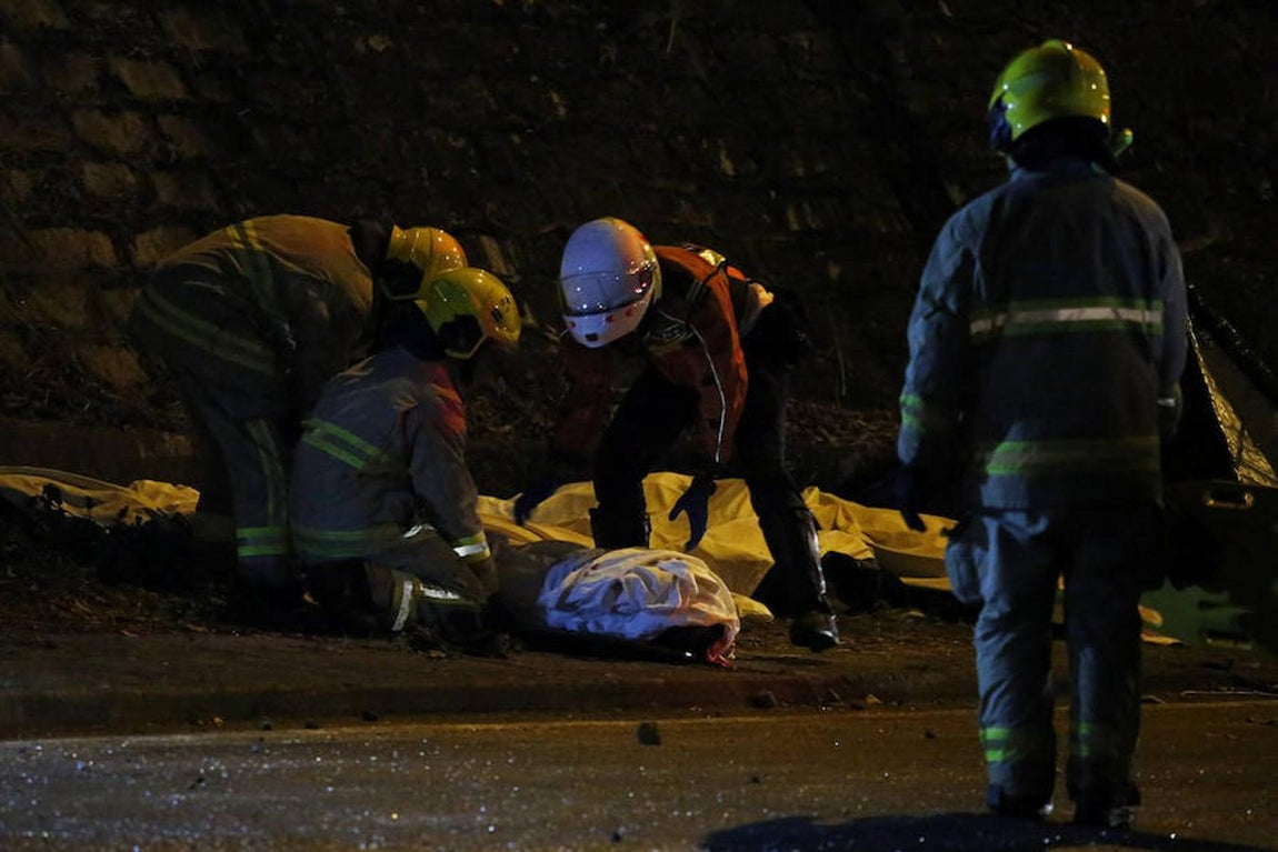 Por ahora se desconocen las causas del accidente. 