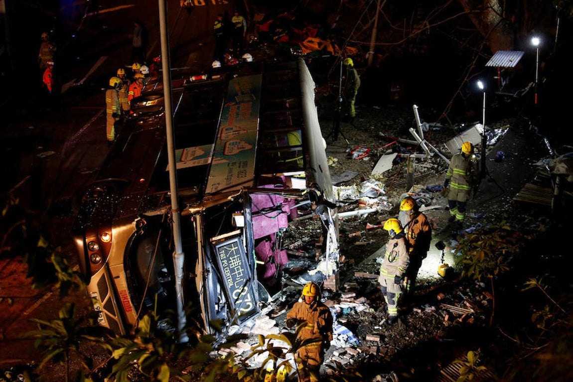 El accidente es uno de los peores de los acontecidos en la ciudad después de que 21 personas perdieran la vida en 2003. 